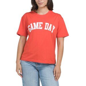 PACIFIC & CO Radiant Red Game Day T-shirt